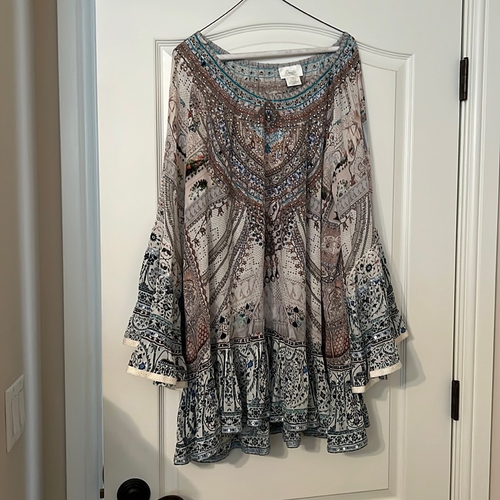Camilla off the shoulder mini dress